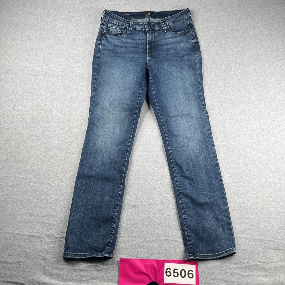 NYDJ Jeans Sheri Slim Lift Tuck Casual Stretch Womens Size 8
